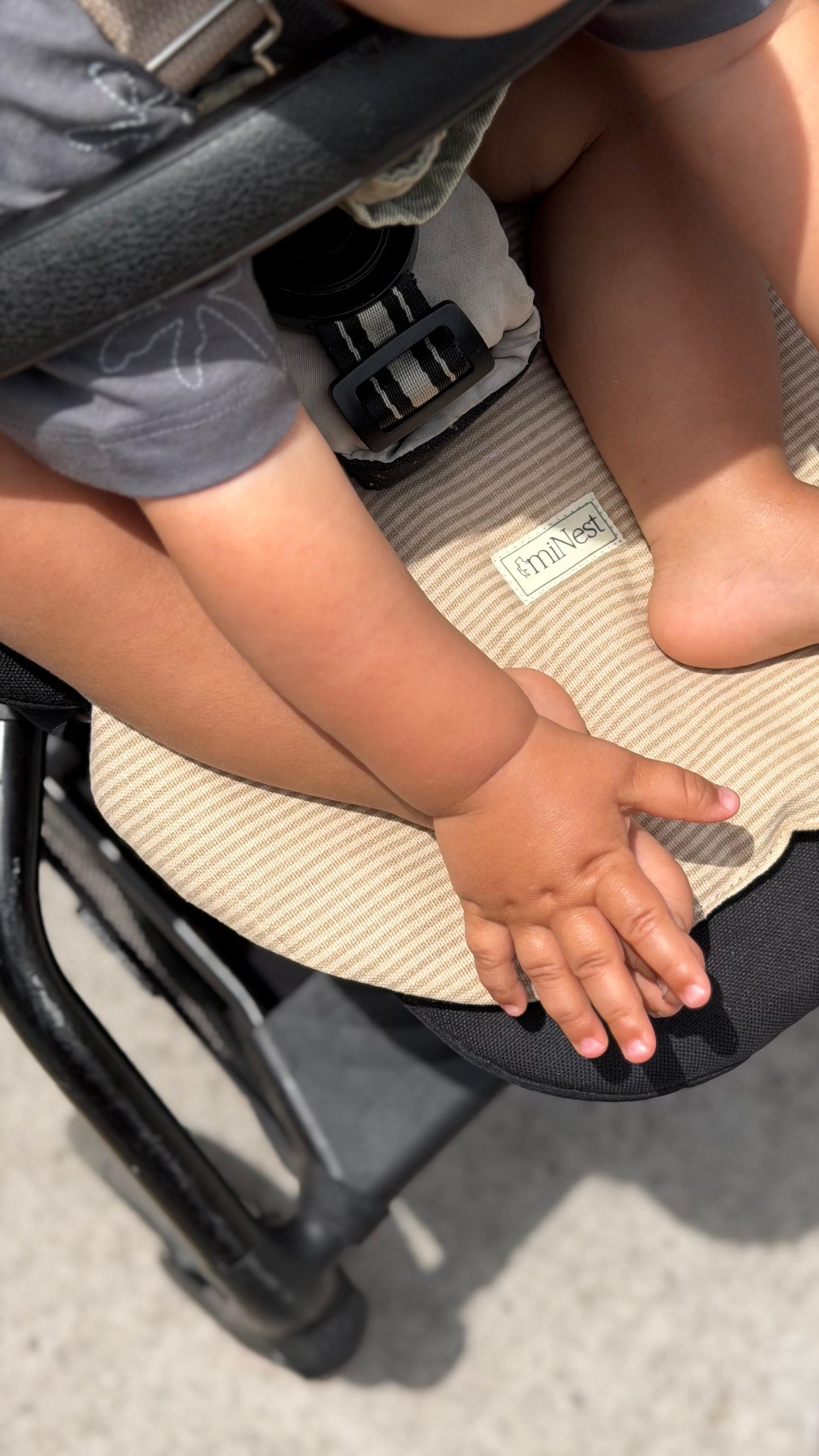 Protector Coche Líneas Beige