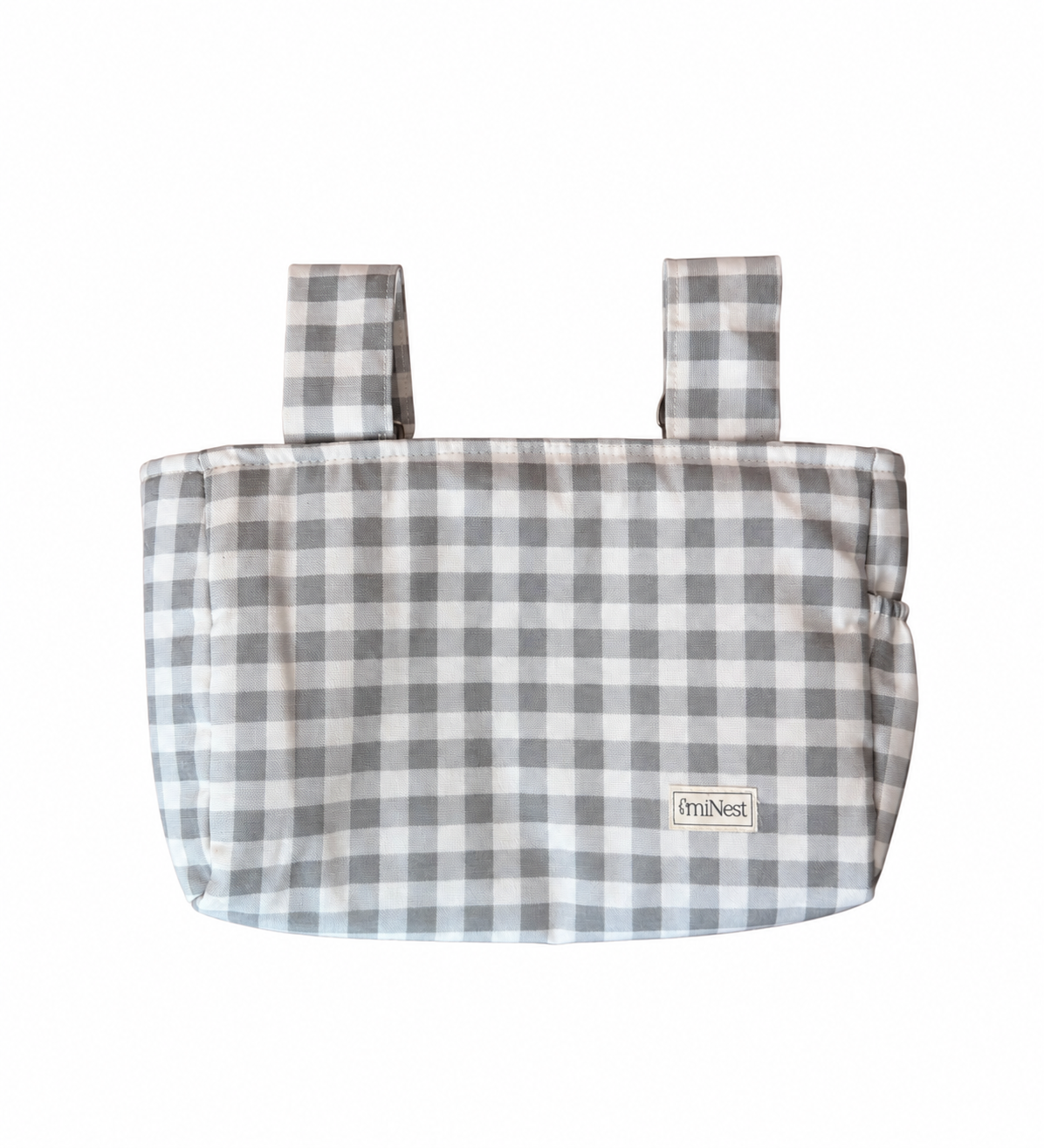 Bolso Organizador Vichy Gris