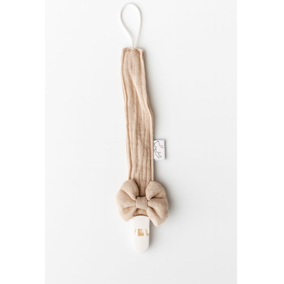 Porta chupete Cinta Beige
