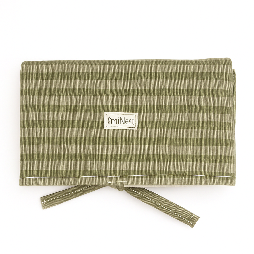 Mudador Portátil Verde Musgo