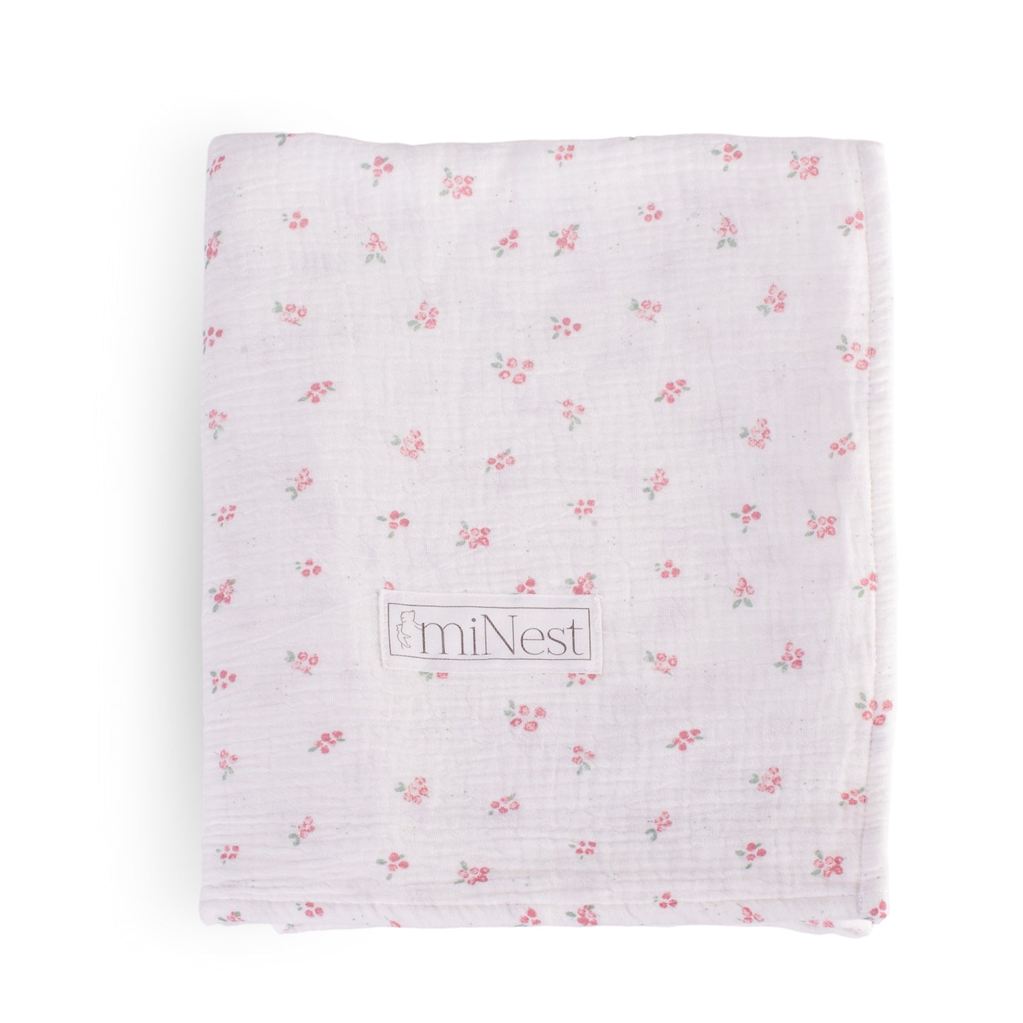 Muselina Doble Blossom rose
