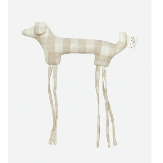 Perrito Anti Portazo Vichy Beige