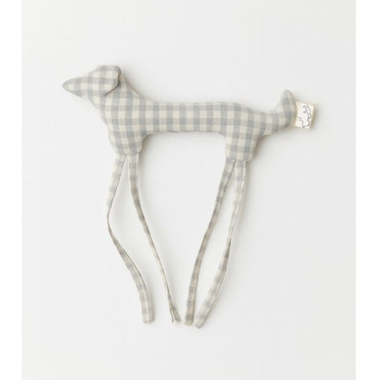 Perrito Anti Portazo Mini Vichy Gris