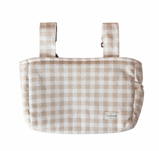 Bolso Organizador Vichy Beige