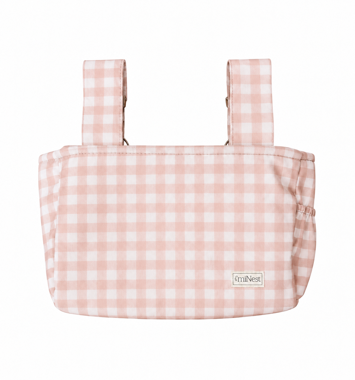 Bolso Organizador Vichy Rosado