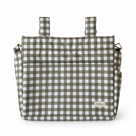 Bolso Clásico Vichy Verde