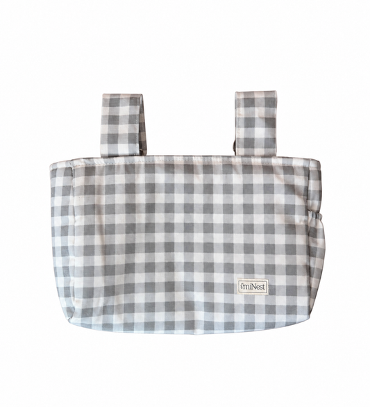 Bolso Organizador Vichy Gris