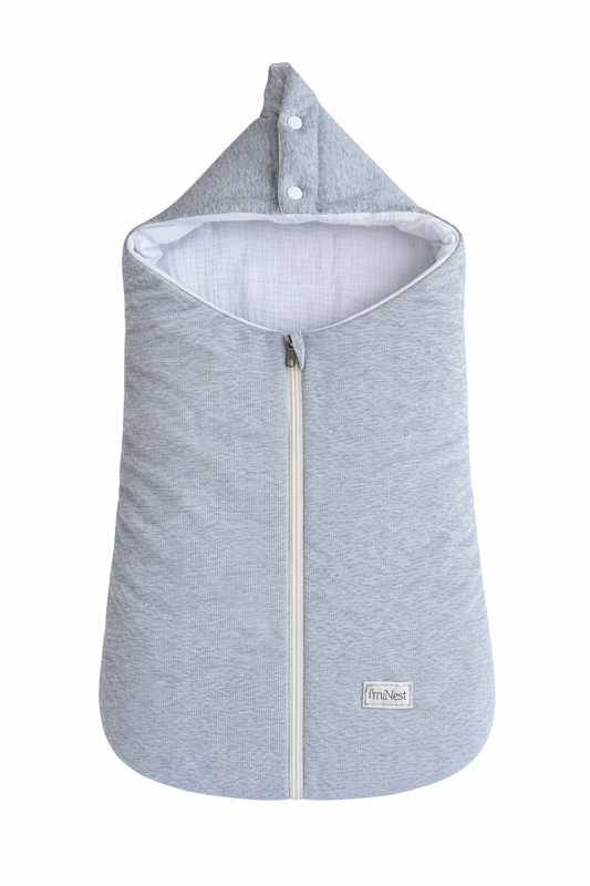 Saco de invierno para Moisés Gris