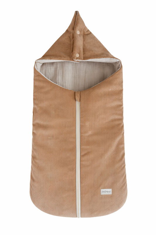 Saco de invierno para Moisés Cotelé Beige