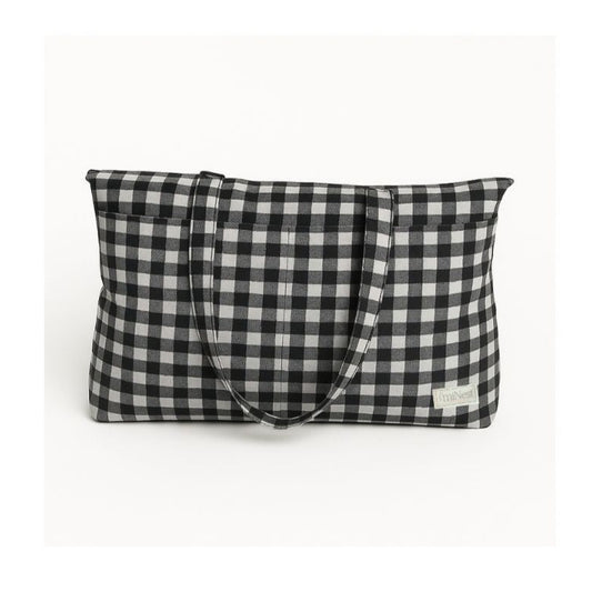 Bolso Maletín Vichy Negro