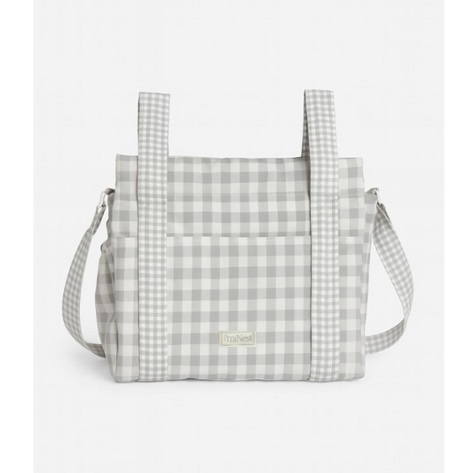 Bolso Clásico Tirantes Gris