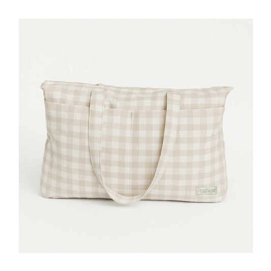Bolso Maletín Vichy Beige