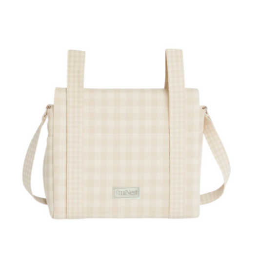 Bolso Clásico Tirantes Beige