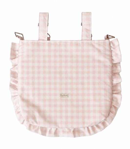 Bolso Volante Vichy Rosado