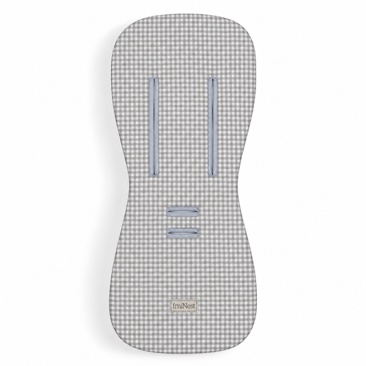 Protector Coche Mini Vichy Gris