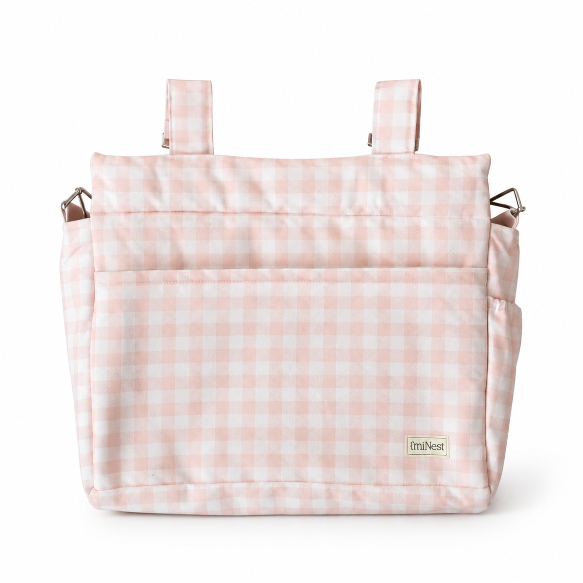 Bolso Clásico Vichy Rosado