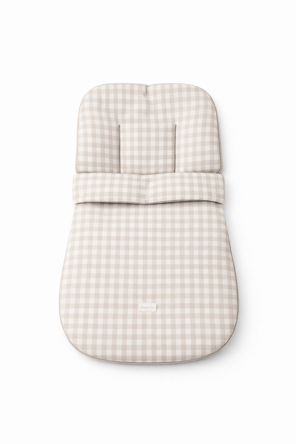 Saco de invierno para silla vichy beige